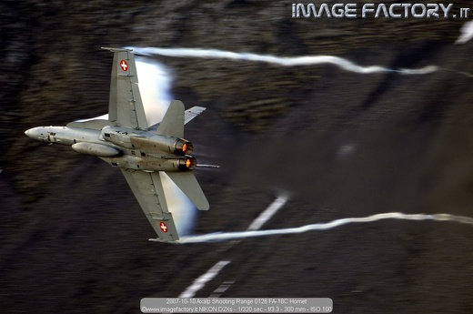 2007-10-10 Axalp Shooting Range 0126 FA-18C Hornet